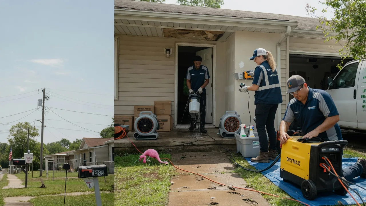 Storm Damage Water Removal in Tillatoba, MS near me